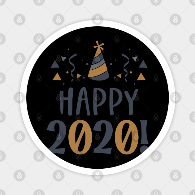 Happy 2020 Magnet by holidaystore